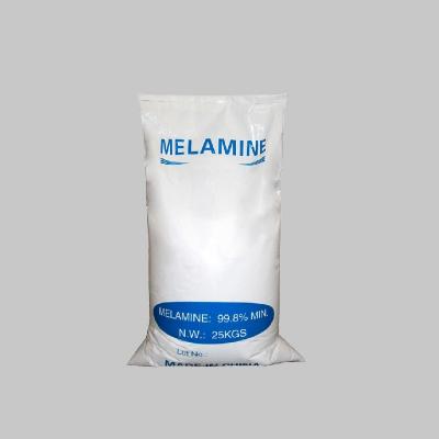 White Melamine Powder C3H6N6